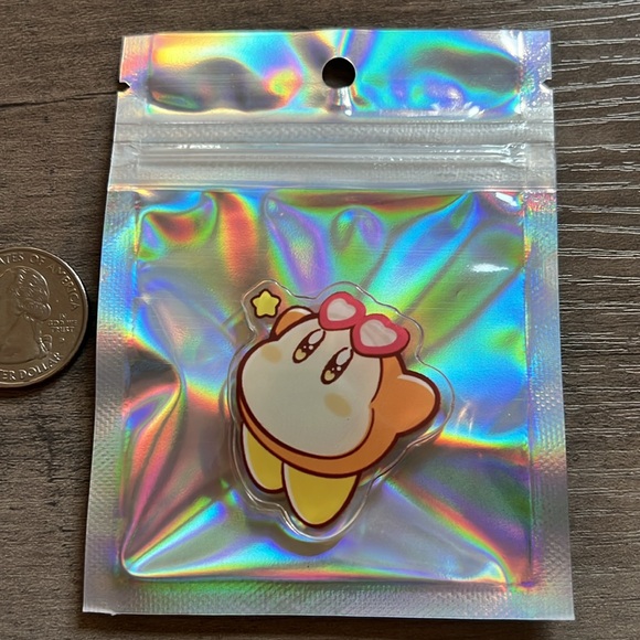 Handmade Kirby magnet - Picture 5 of 5